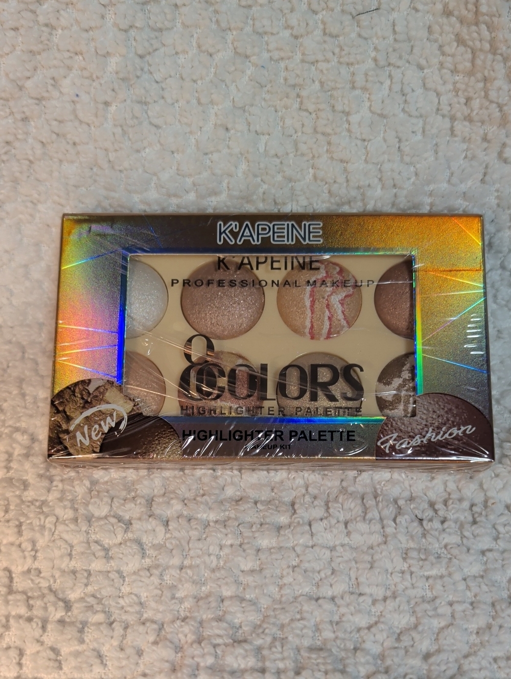 K'apeine 8 Colors Highlighter Palette